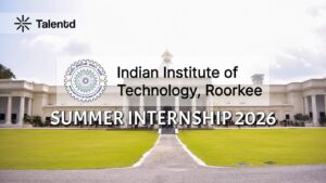 IIT Roorkee 2026
